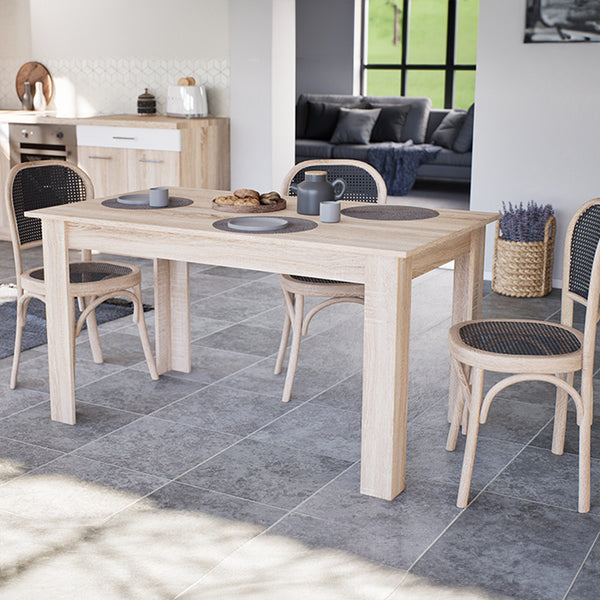 Leziter Masă de dining Yorki Standard 140x80 cm stejar sonoma