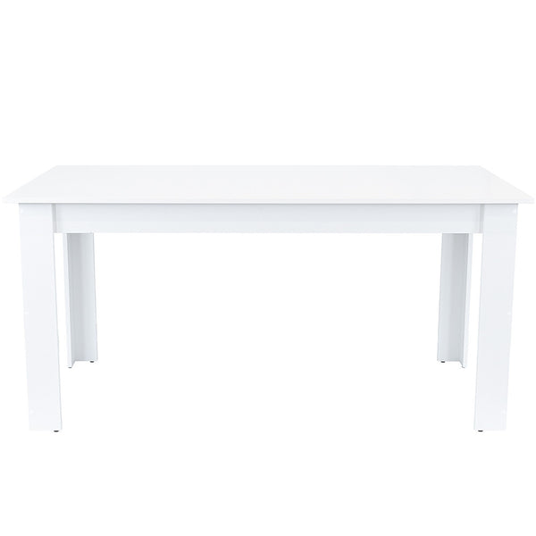 Leziter Masă de dining Yorki Standard 160x90 cm albă