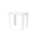 Leziter Masă de dining Yorki Standard 86x60 cm albă