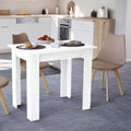 Leziter Masă de dining Yorki Standard 86x60 cm albă