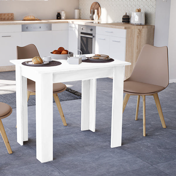 Leziter Masă de dining Yorki Standard 86x60 cm albă