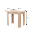 Leziter Masă de dining Yorki Standard 86x60 cm stejar sonoma