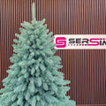 Brad artificial Christmas Deluxe by Sersimo, Laponia Select argintiu, integral 3D, 230cm