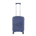 Leziter Valiză de cabină TraveLux Endure cu carcasă rigidă, 55x40x20 cm, albastru închis