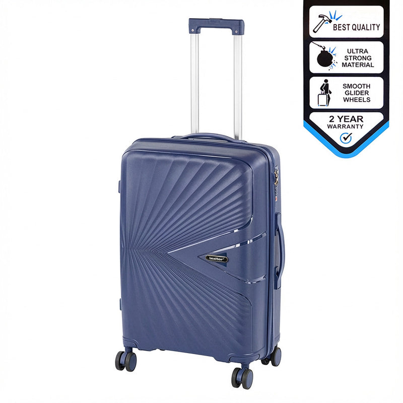 Leziter Valiză TraveLux Endure de dimensiuni medii, cu carcasă rigidă, 68x45x25 cm, albastru închis