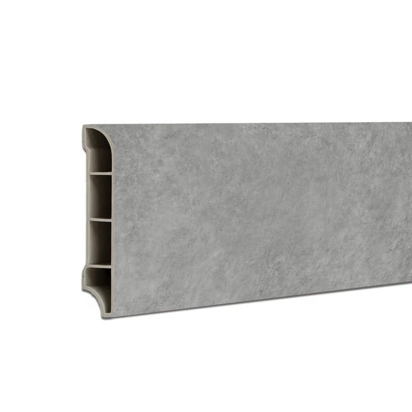 Leziter Vinil SPC margine de podea Harbor beton gri 2400x60x12 mm