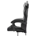 Leziter Raven gamer birou scaun pivotant negru