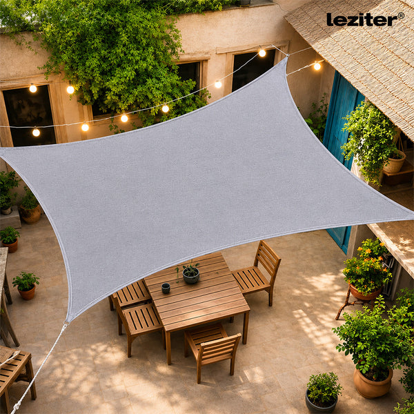 Leziter Rana Sun sail dreptunghiular 3x4 m gri