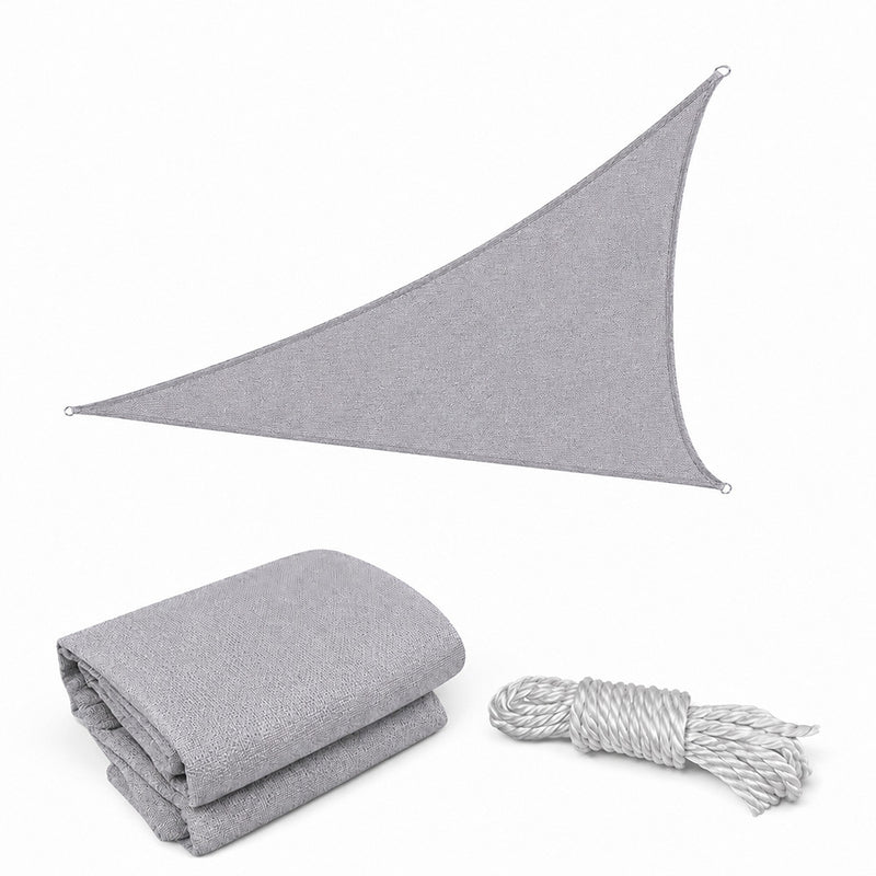 Leziter Rana Sun sail triunghiular 4x4x4 m gri