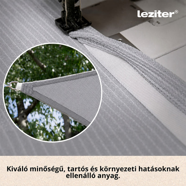 Leziter Rana Sun sail triunghiular 4x4x4 m gri