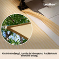 Leziter Umbrelă de balcon, ecran de intimitate 7 m bej