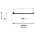 Leziter Lampă cu led Luxx 300mm