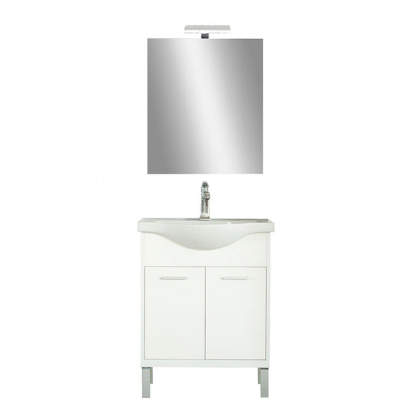 Leziter Set mobilier baie Nerva Prime 65, alb