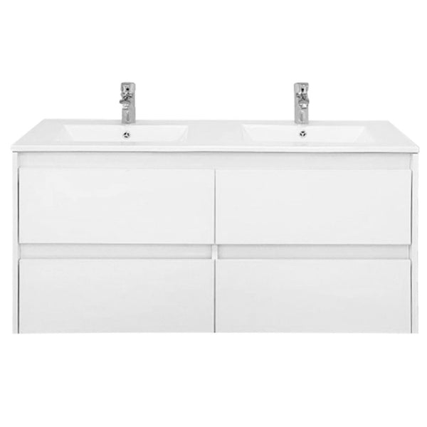 Leziter Masca chiuveta baie Porto 120 cu lavoar, alb