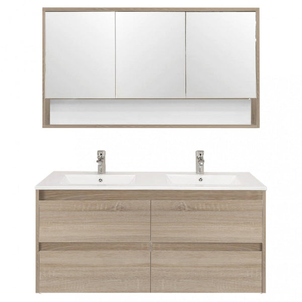Leziter Set mobilier baie Porto 120, stejarului Sonoma