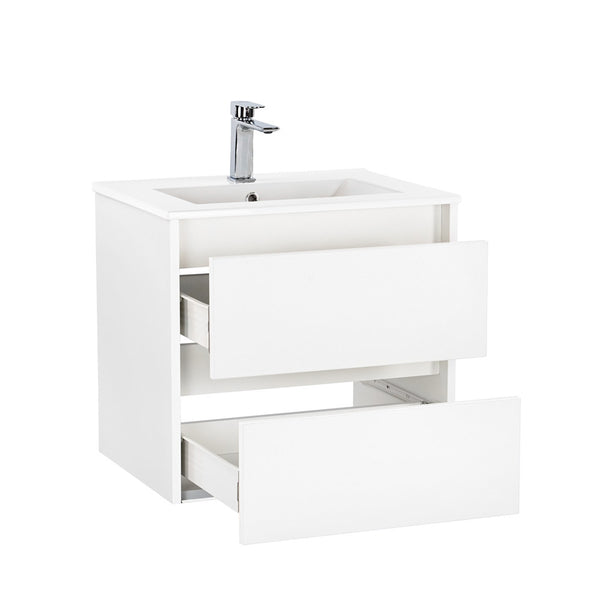 Leziter Masca chiuveta baie Porto 60 cu lavoar, alb