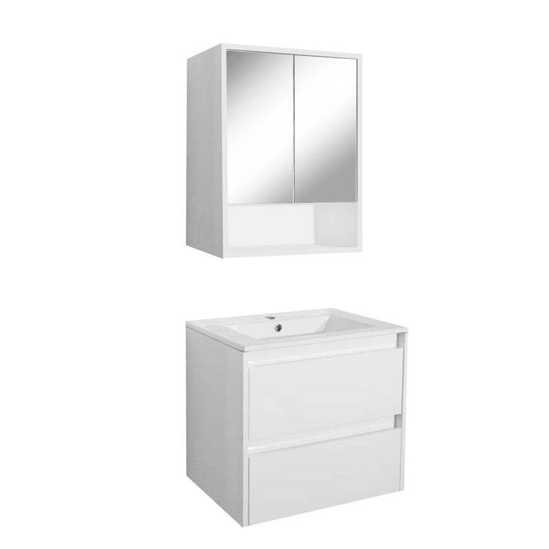 Leziter Set mobilier baie Porto 60, alb