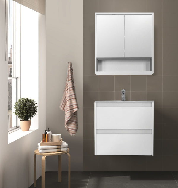 Leziter Set mobilier baie Porto 60, alb