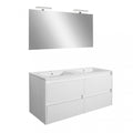 Leziter Set mobilier baie Porto Prime 120, alb
