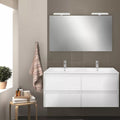Leziter Set mobilier baie Porto Prime 120, alb