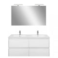 Leziter Set mobilier baie Porto Prime 120, alb