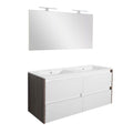 Leziter Set mobilier baie Porto Prime 120, rauna ulm-alb