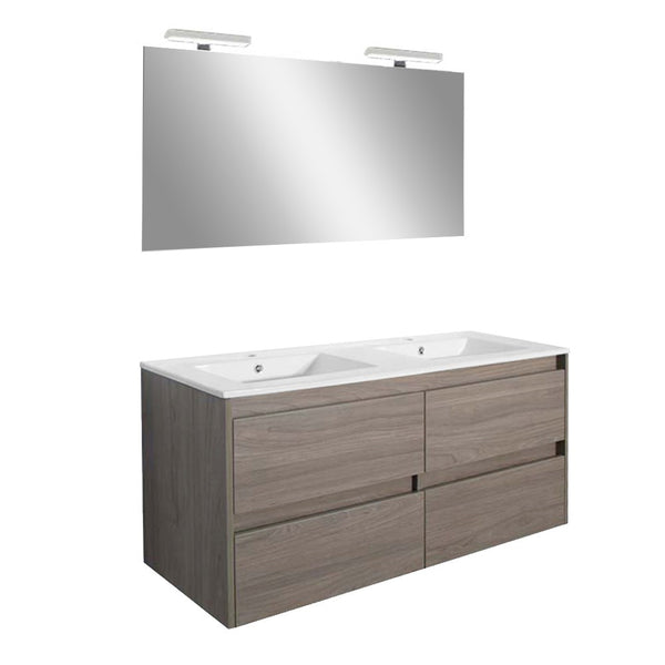 Leziter Set mobilier baie Porto Prime 120, ulmului rauna