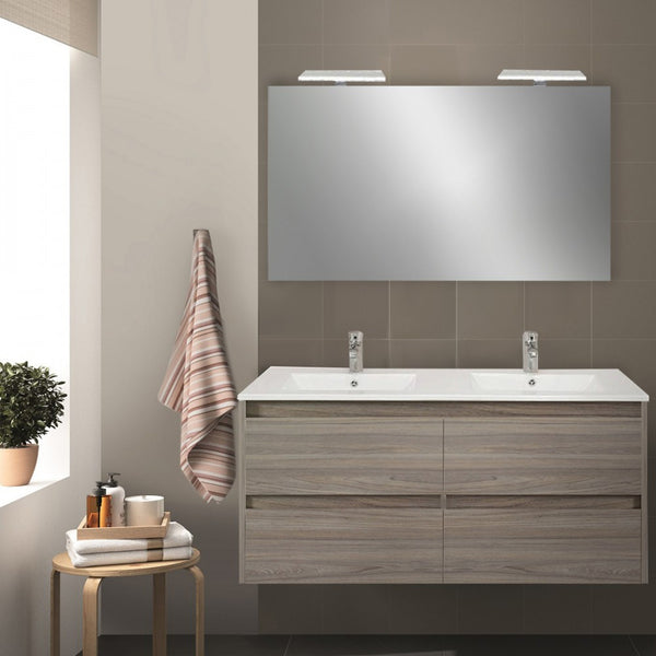 Leziter Set mobilier baie Porto Prime 120, ulmului rauna