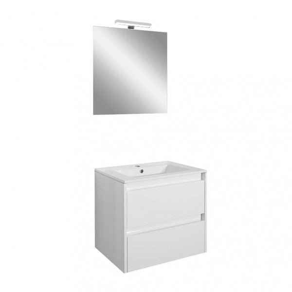 Leziter Set mobilier baie Porto Prime 60, alb