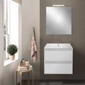 Leziter Set mobilier baie Porto Prime 60, alb