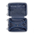 Leziter Valiză de cabină TraveLux Voyager cu carcasă rigidă, 55x40x20 cm, gri