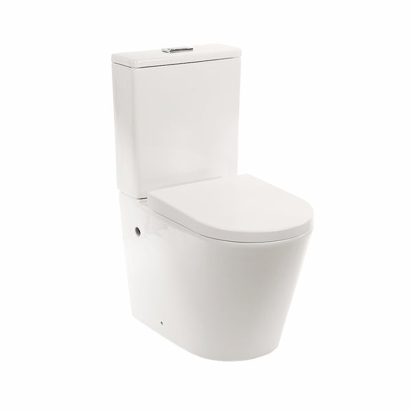 Leziter Combinație WC Paulo fără margine cu evacuare inferioară/posterioară