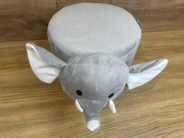Taburet pentru copii, 28x25cm, maxim 50kg, model elefant