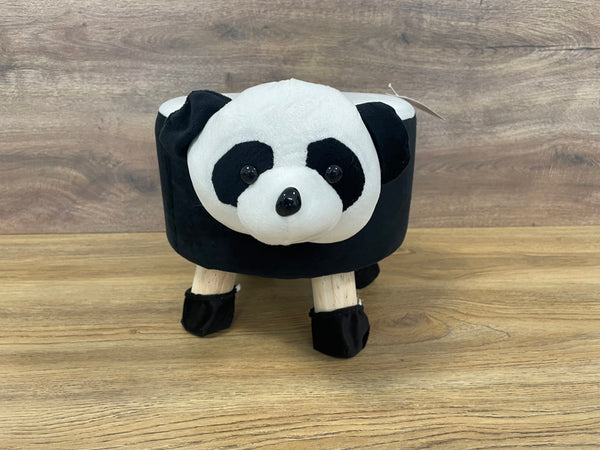 Taburet pentru copii, 28x25cm, maxim 50kg, model panda
