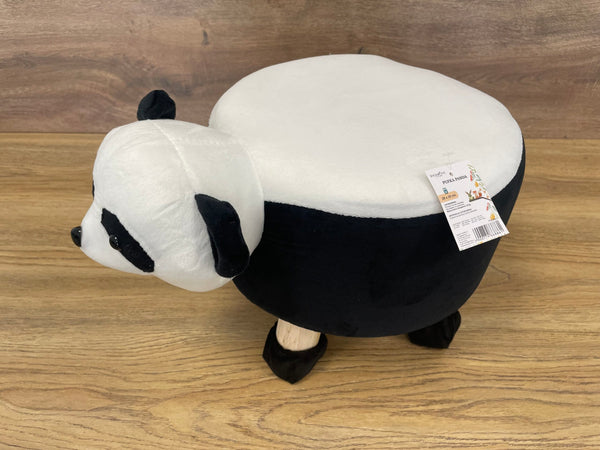 Taburet pentru copii, 28x25cm, maxim 50kg, model panda