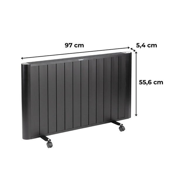 Leziter Încălzitor electric Solis 2000W negru