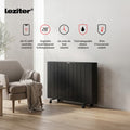 Leziter Încălzitor electric Solis 2000W negru