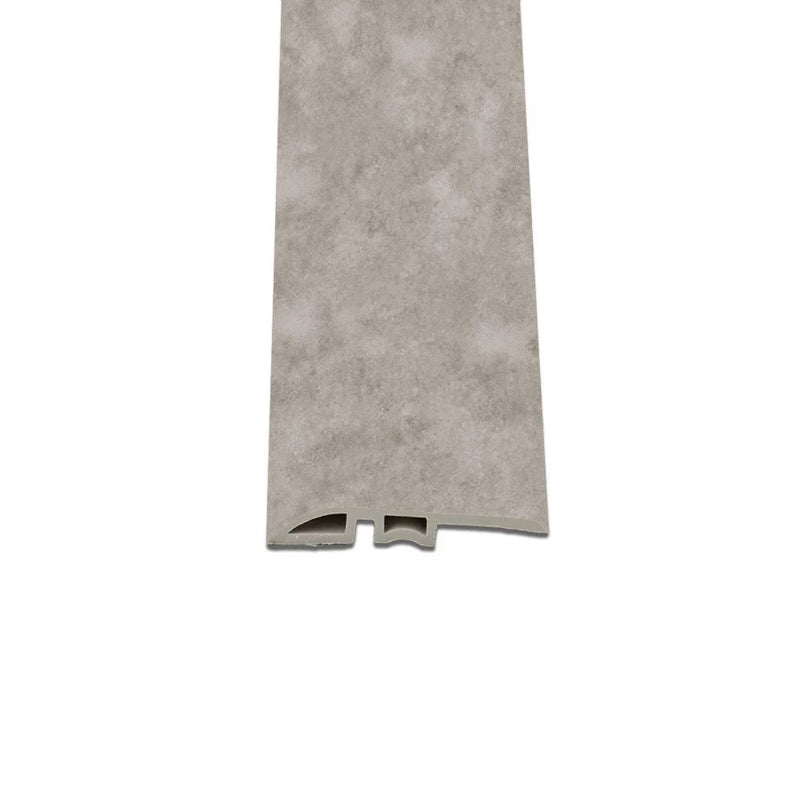 Leziter Vinil SPC nivelare podea Reno efect piatră gri 2400x45x8 mm