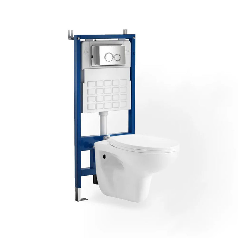 Leziter Set rezervor WC montat pe perete Roya 82CHR
