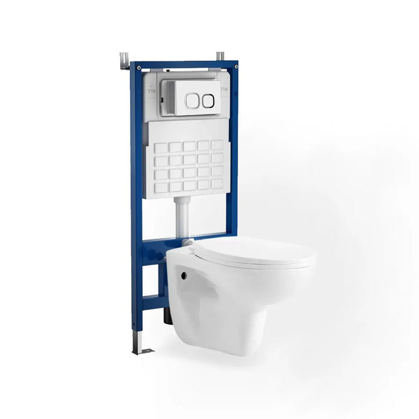 Leziter Set rezervor WC montat pe perete Roya 83W