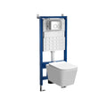 Leziter Set rezervor WC montat pe perete Roya Tina 82CHR