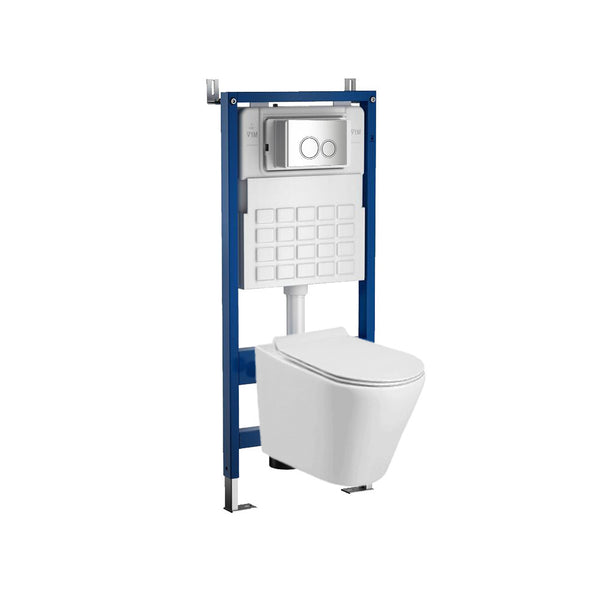 Leziter Set rezervor WC montat pe perete Roya Ride 82CHR