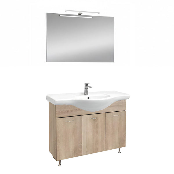 Leziter Set mobilier baie Ruben Prime 105, Sonoma Oak