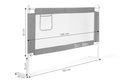 Homelux Grilă de siguranță 150 cm