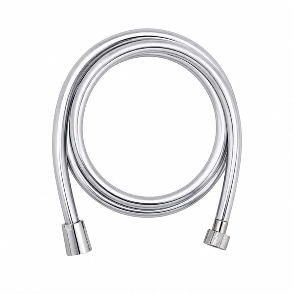 Leziter Furtun de duș Strong din PVC, 1,5 m, argintiu