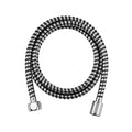 Leziter Duș Strong din PVC, 1,5 m, crom-negru