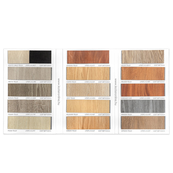 Leziter Catalog de mostre de culori pentru pardoseală Leziter SPC