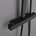 Leziter Set de duș Mazama Black cu baterie termostatică