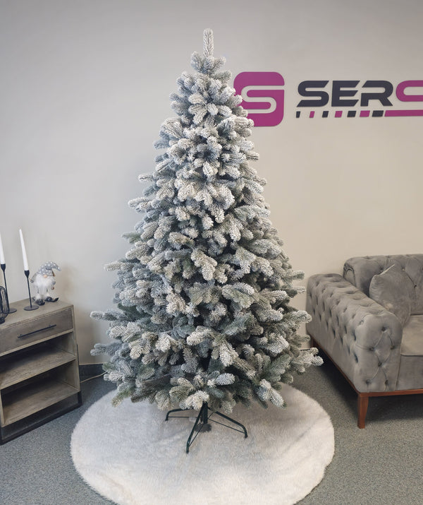 Brad artificial Christmas Deluxe by Sersimo, Kovalivka Select nins, integral 3D, 210cm
