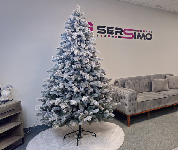 Brad artificial Christmas Deluxe by Sersimo, Kovalivka Select nins, integral 3D, 210cm